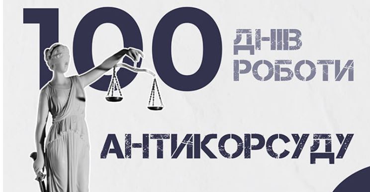 Результат пошуку зображень за запитом "За перші 100 днів роботи Антикорупційний суд мало просунувся у розгляді резонансних справ — Центр протидії корупції"